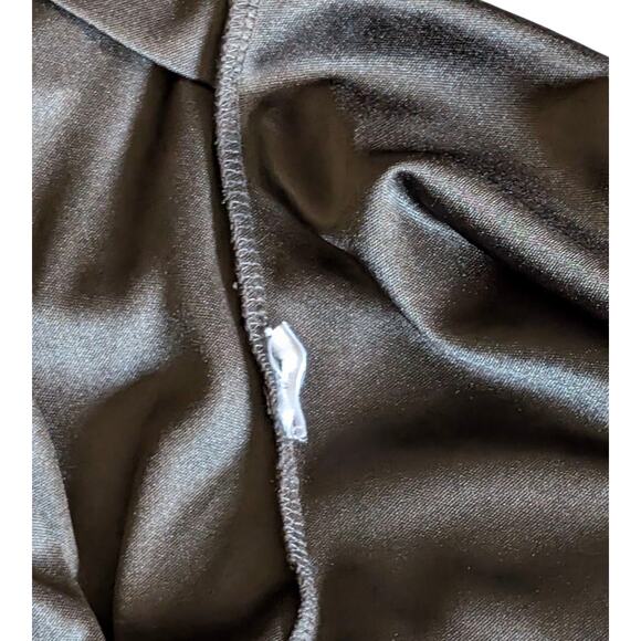 Nine & Co Blue & Black Floral Stretch Short Sleeve Dress 12 - Picture 4 of 4